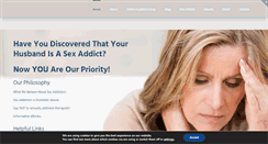 Desktop Screenshot of marriedtoasexaddict.com