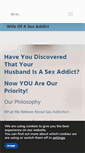 Mobile Screenshot of marriedtoasexaddict.com